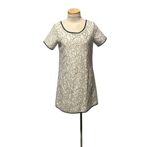 Barney New York Floral Patterned Short Sleeve Dress Size XS